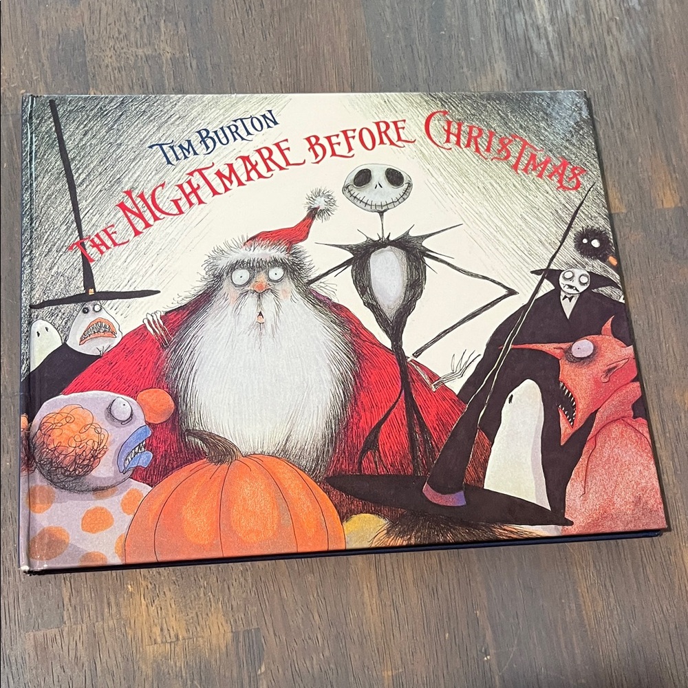 The Nightmare Before Christmas Book new  children’s book Tim Burton